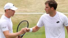 GB's Patten reaches Wimbledon doubles semi-finals